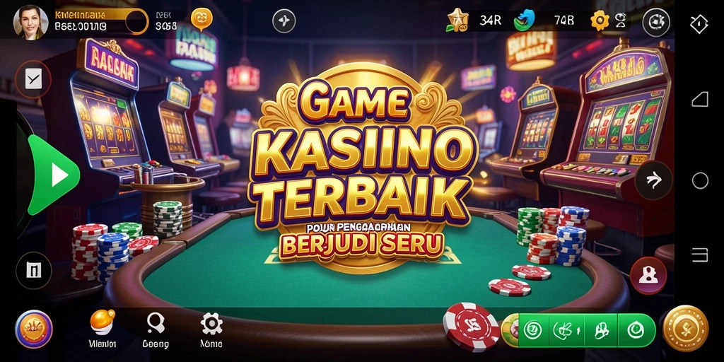 Tampilan gameplay 34R yang menarik dan interaktif saat bermain Kasino.