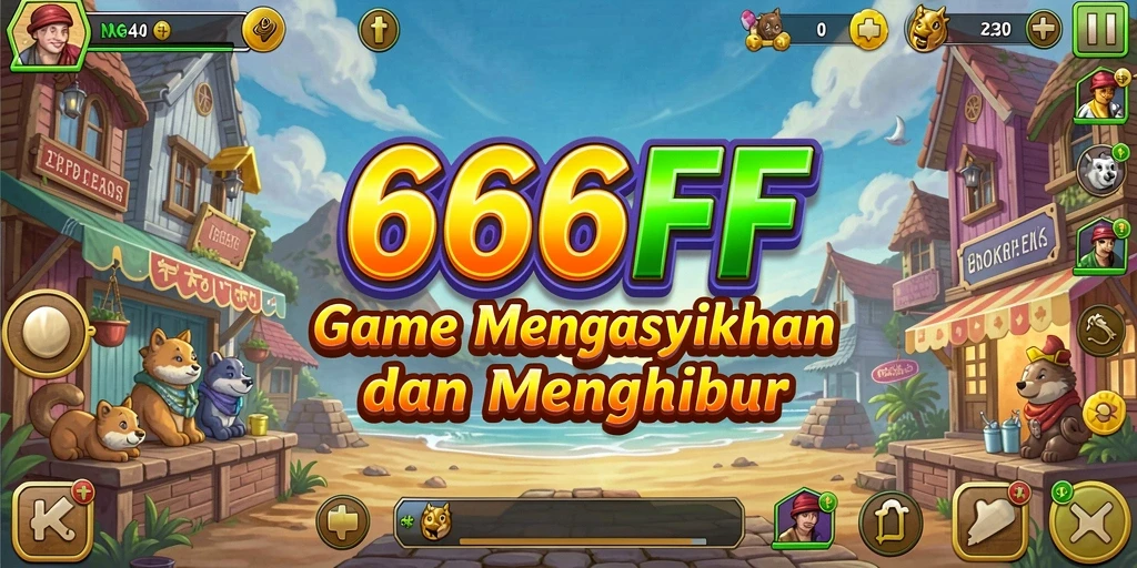 Tampilan gameplay Idle dalam 666FF yang seru dan menghibur.