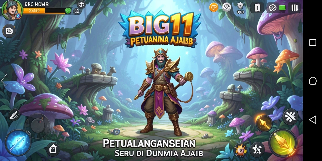 Tampilan gameplay menarik di dunia petualangan BIG11.