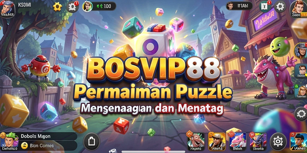 Tampilan gameplay menantang dan menarik dari BOSVIP88.