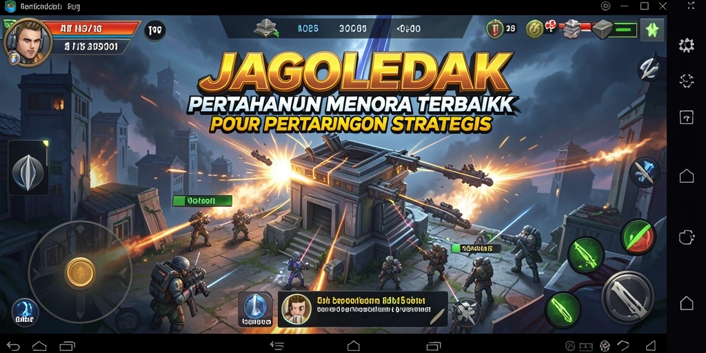 Gameplay menegangkan di JAGOLEDAK dengan strategi Tower Defense