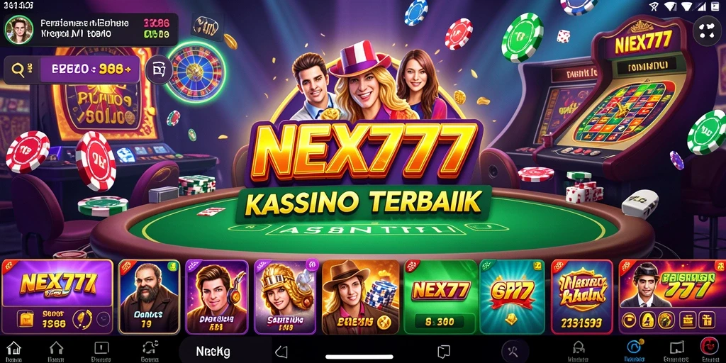 Tampilan menarik dari gameplay NEX777 yang mendebarkan.