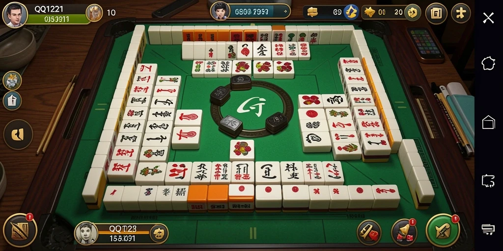 Gameplay Mahjong yang menarik dan penuh warna di QQ1221.