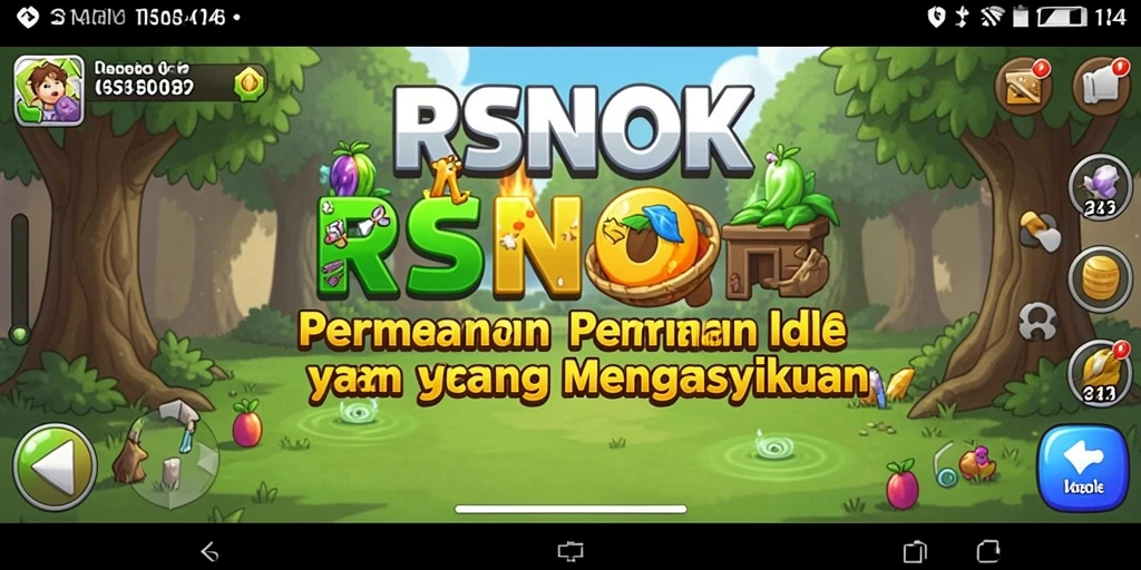 Tampilan gameplay menarik dari RSNOK dengan grafis yang memukau.