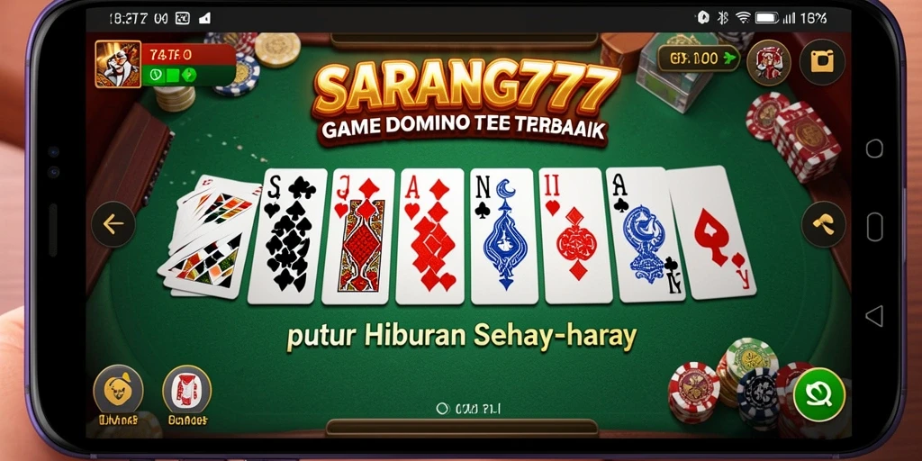 Tampilan gameplay SARANG777 yang menarik dan interaktif.