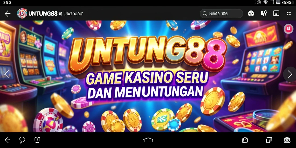Tangkapan layar gameplay seru UNTUNG88 di kasino.
