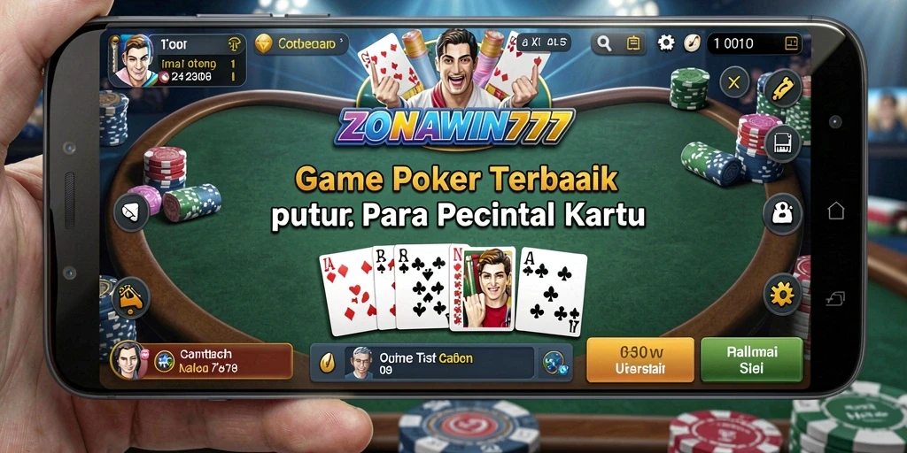 Gameplay ZONAWIN777 yang menyenangkan dan kompetitif dalam Poker.